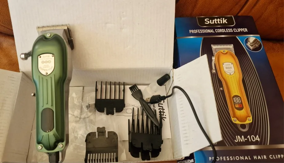 Professional Dog Hair Clipper All Metal Rechargeable Pet Trimmer Cat Shaver photo review