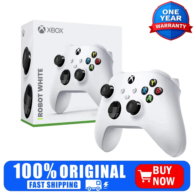 Microsoft - Xbox Wireless Controller for Xbox Series X, Xbox Series S, Xbox One, Windows Devices - Robot White