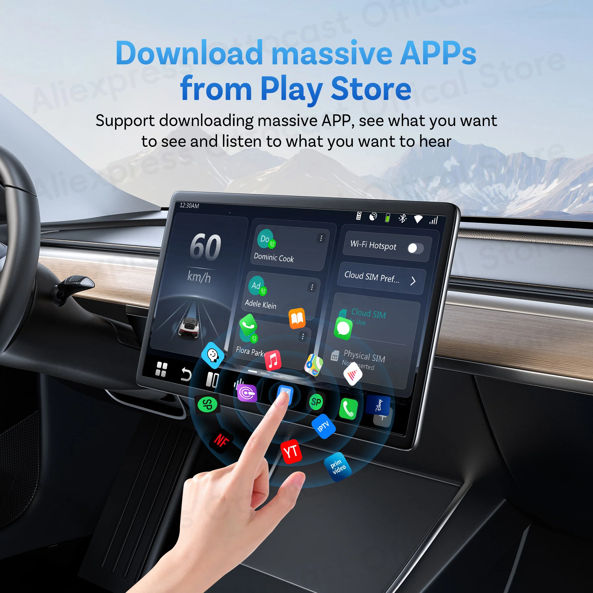 OTTOCAST P3 PRO AI Box Smart SM6225 Android Box Wireless CarPlay