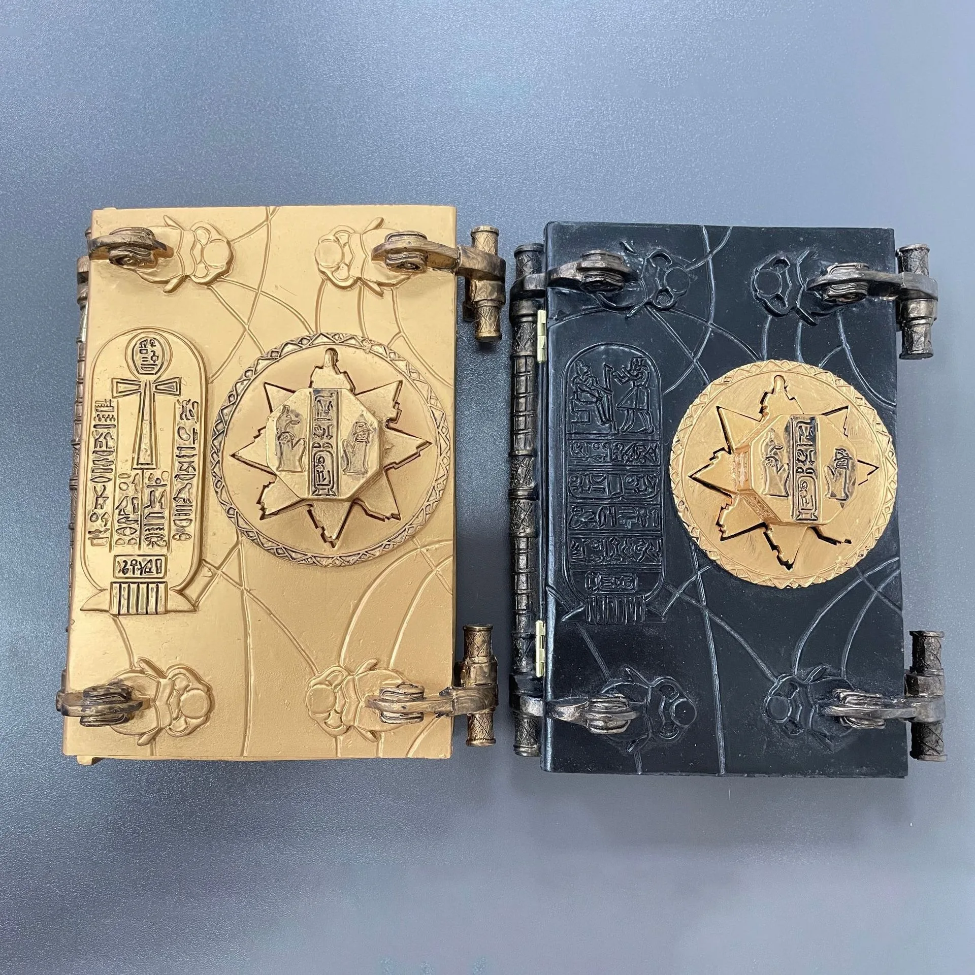 

Magic Book Box Decor Some hints for Open Lock Mummy - Book of Death Resin Crafts Decoration Escape Room Real Life Games EX ZYU