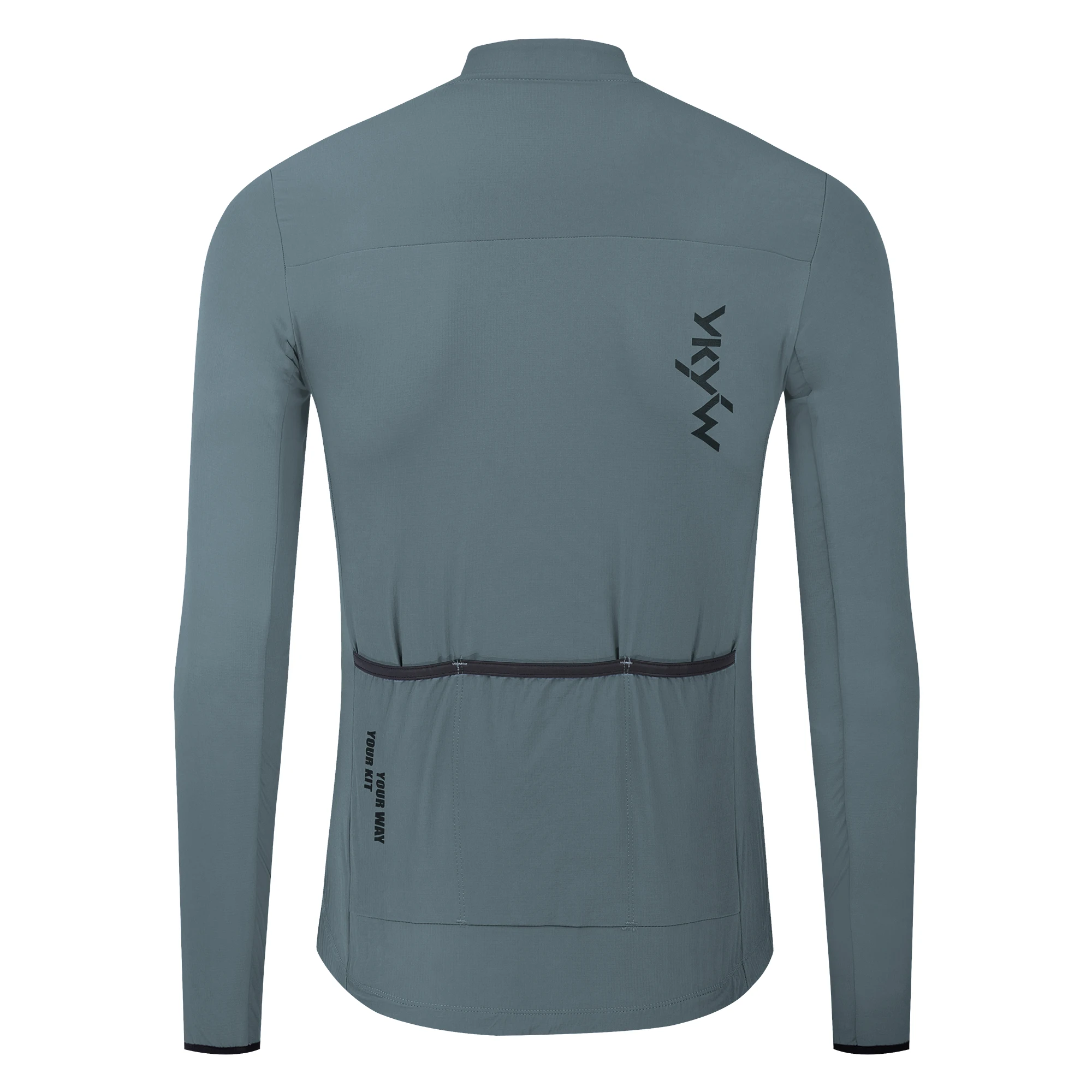 YKYWBIKE Herren 10-20 ° C Fahrradjacke, wasserdicht, winddicht, Fahrrad-Windjacke, Wärme, Fleece, Rennradjacke, Fahrradbekleidung – Detail 16