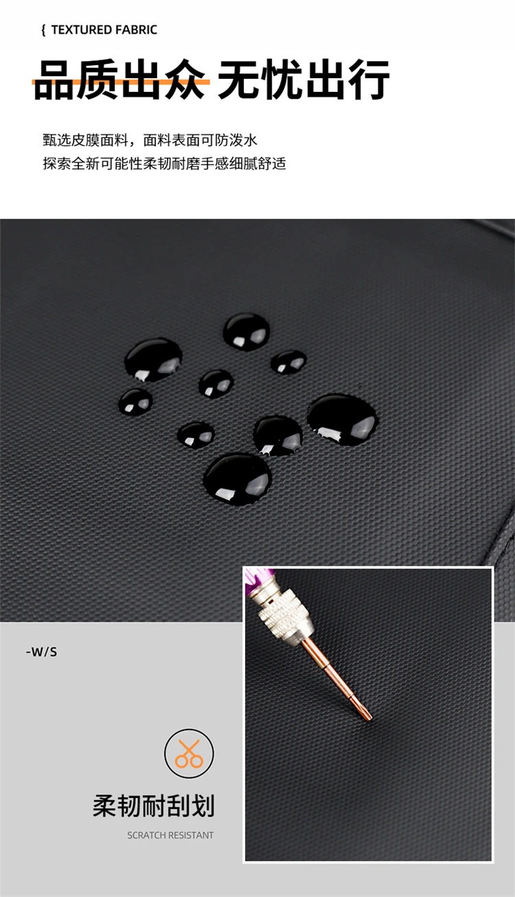 Minimalist Business Waterproof Backpack Unisex USB Charging Large Capacity Laptop Bag Multifunctional Stylish Travel Backpack Sc
