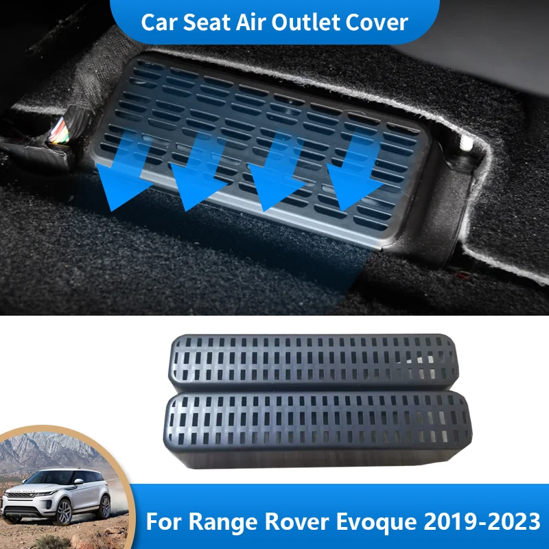 Per Range Rover Evoque Mk2 L551 2019 ~ 2023 2022 Car Air Outlet Trim Car Under Seat Riscaldatore A Pavimento Condizionatore D'Aria Vent Outlet Cover