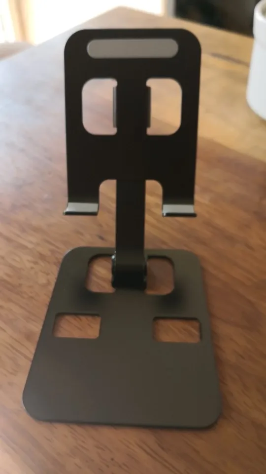 Universal All Aluminum Alloy Portable Tablet Holder For iPad Holder Tablet Stand Mount Adjustable Flexible Mobile Phone Stand photo review