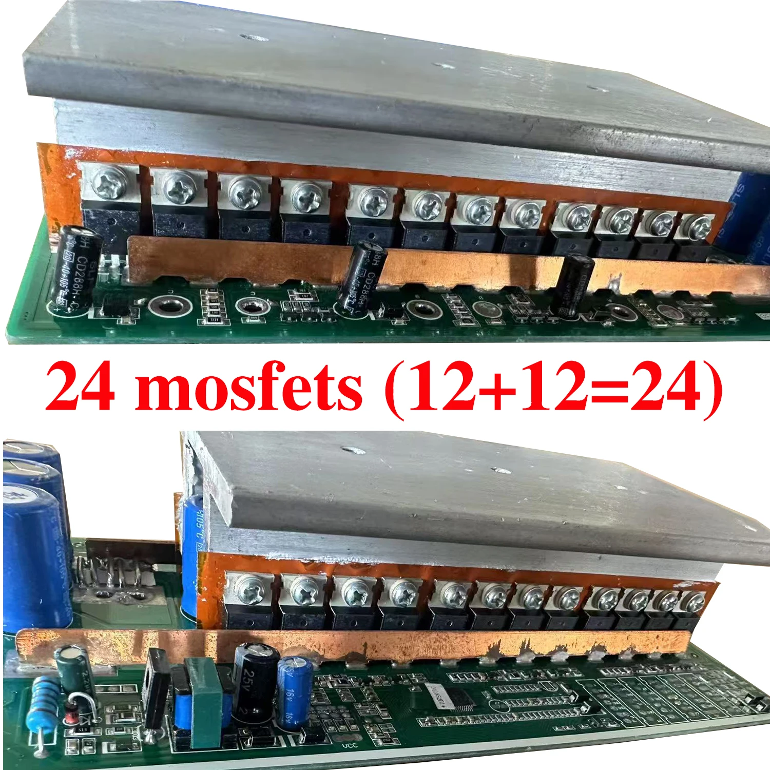 48V 60V 72V 84V 2000W 2500W 3000W 5000W Brushless Motor Controller 60-80A 24 MOS