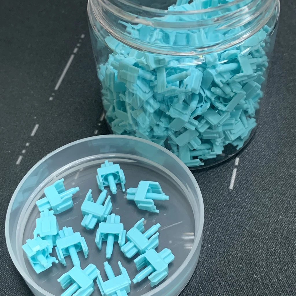 Zete- Interruptores Actipara Teclado Azul Céu Acessórios de Eixo Faça Você Mesmo Custom Cherry Cherry ga ou ou