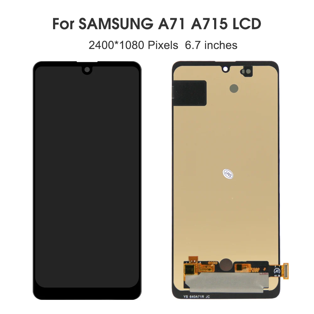 TFT Amoled A71 Screen, For Samsung Galaxy A71 LCD Display A715F