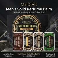 Ensemble de parfums solides parfumés frais pour hommes et femmes, portables, pouvant être appliqués sur le poignet et le cou, émettant une fragrance fraîche 1