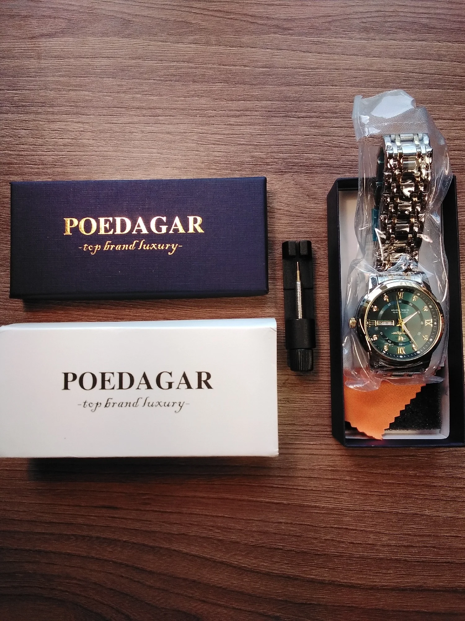 POEDAGAR Luxury Watch for Men photo review