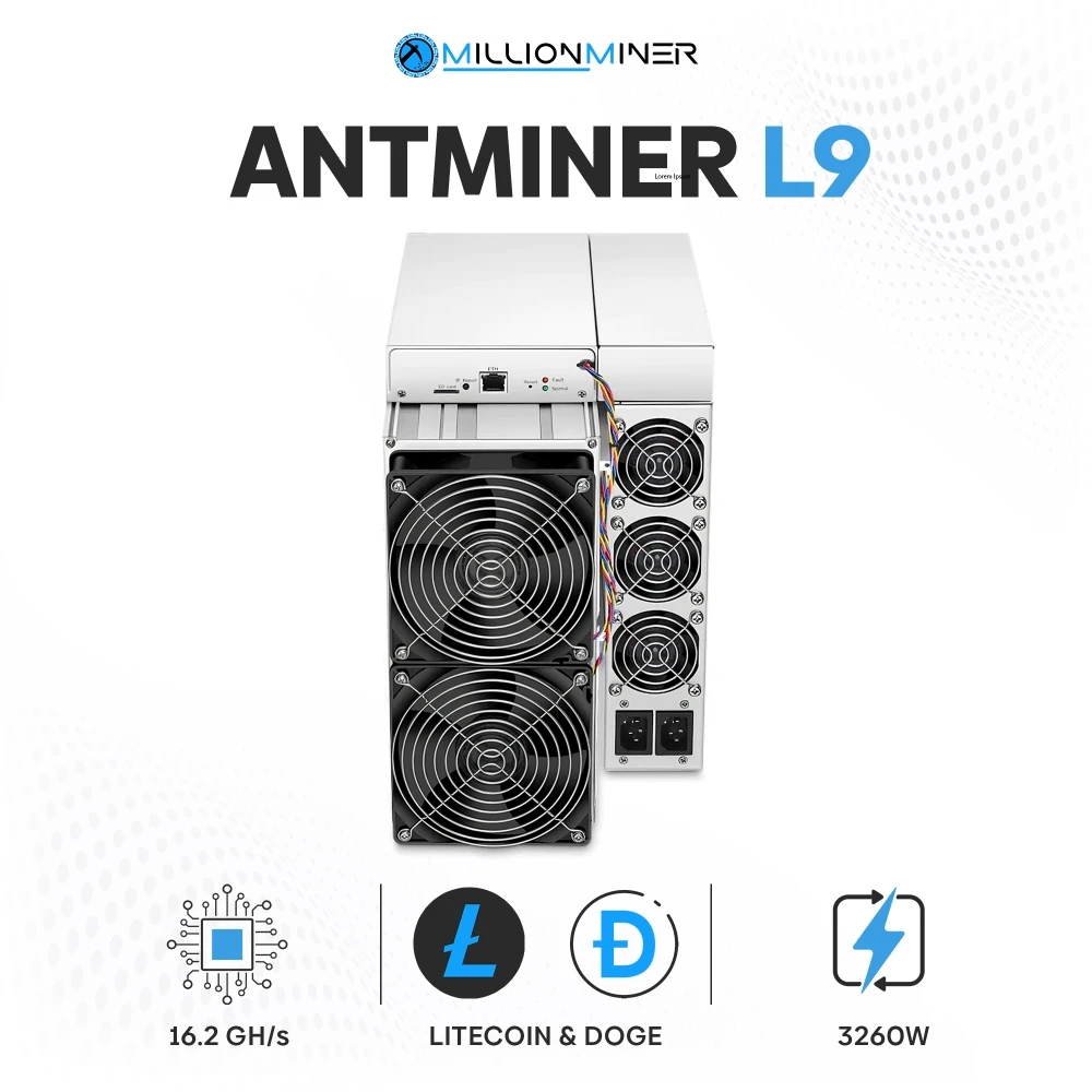 BN Bitmain Antminer L9 (16,2Gh) Scrypt (DOGE/LTC) Miner -