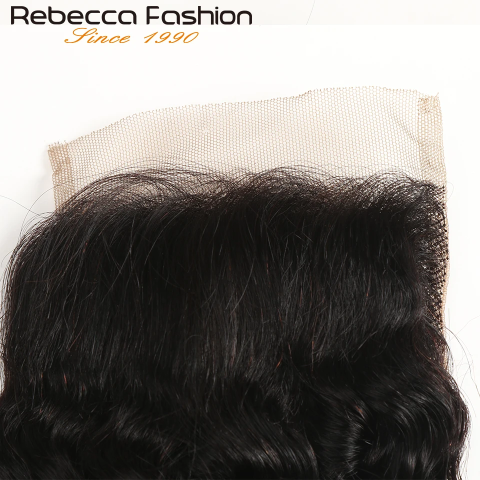 180D Deep Wave 4X4 Curly Human Hair Top Lace Closure Transparent Swiss Lace Bleached Knots Brazilian Deep Curly Closure human hair closure,human hair lace product