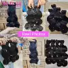 15A Super Double Drawn Virgin Body Wave Bundles Raw Human Hair Bundles Vietnamese Hair Thick Human Unprocessed Hair Extensions 3
