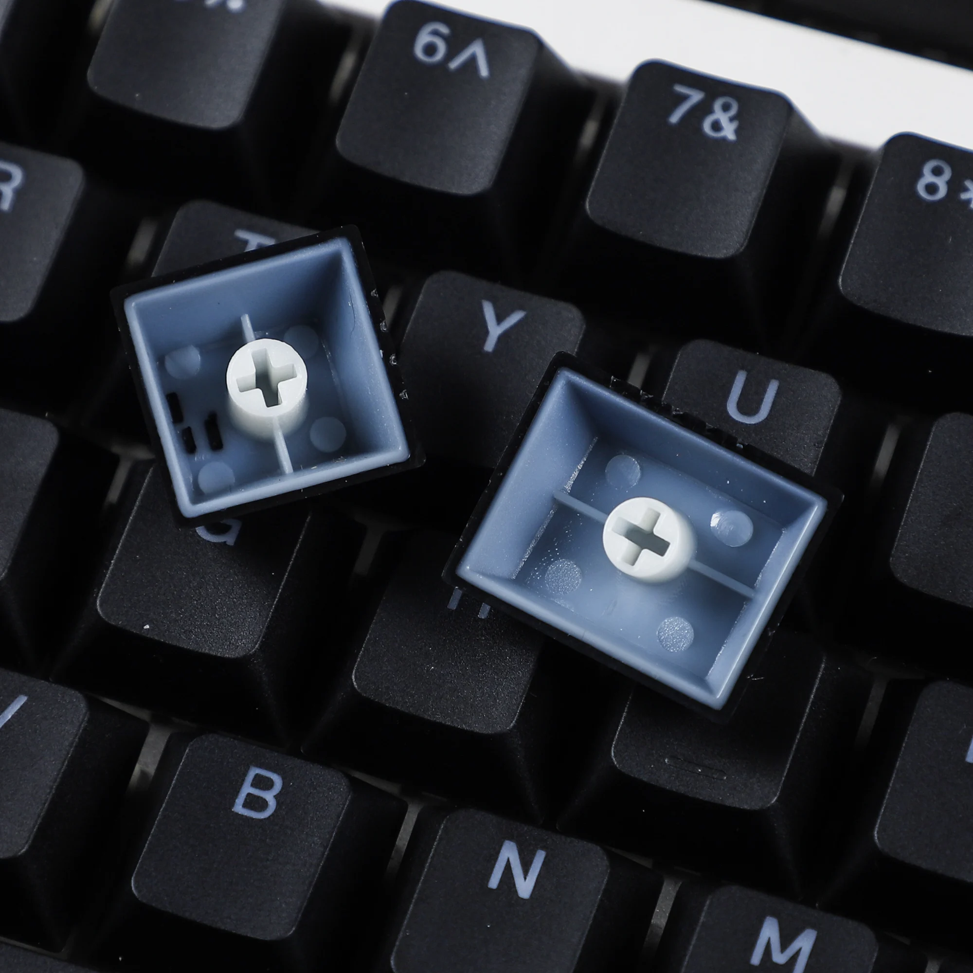 tiro duplo PBT, Top Print, brilhar através, teclado mecânico MX, 104, 108