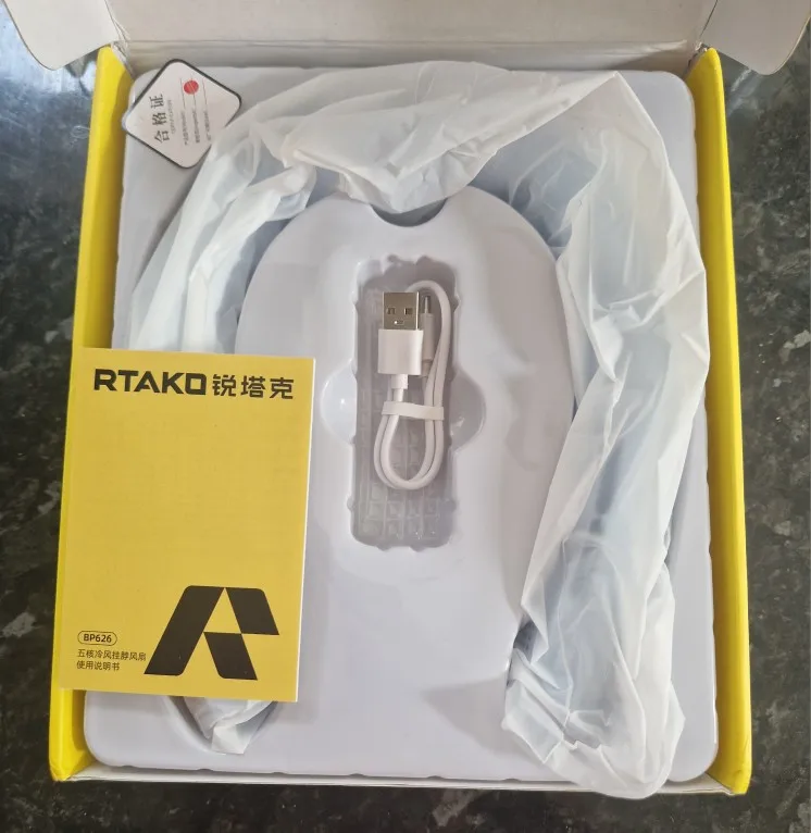 מאוורר צוואר נטען ללא להבים 10000mAh — 3 מהירויות, רוח חזקה בלי ידיים - תמונה 5