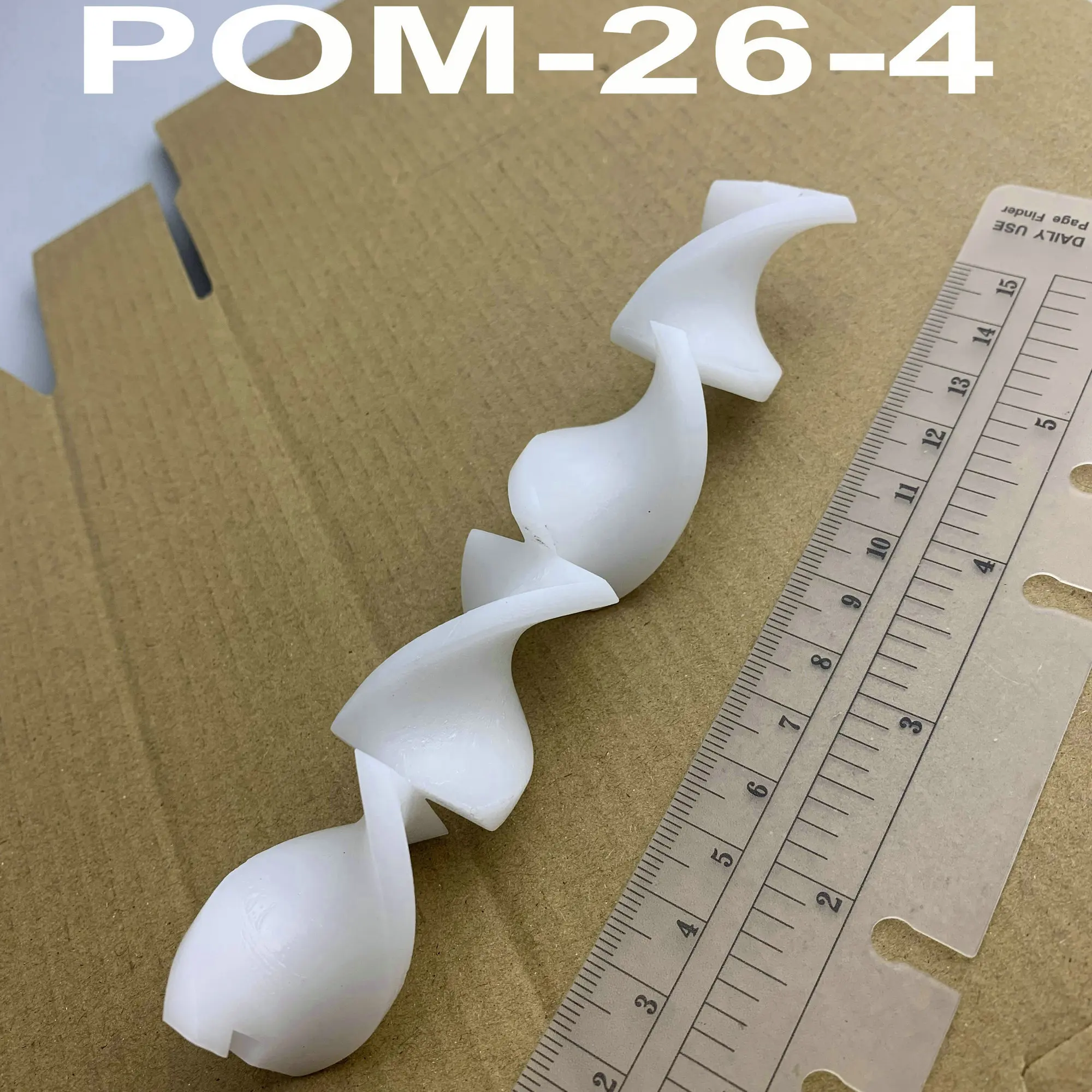 10PCSSpiralStaticMixerElementsPOM264MixingElements26mm4