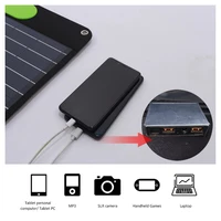 Panneau solaire pliable 60W avec USB-C, USB-A, DC, 18V, chargeur solaire portable efficace, étanche pour téléphone portable, batterie externe, extérieur, camping, camping-car, fourgonnette 5