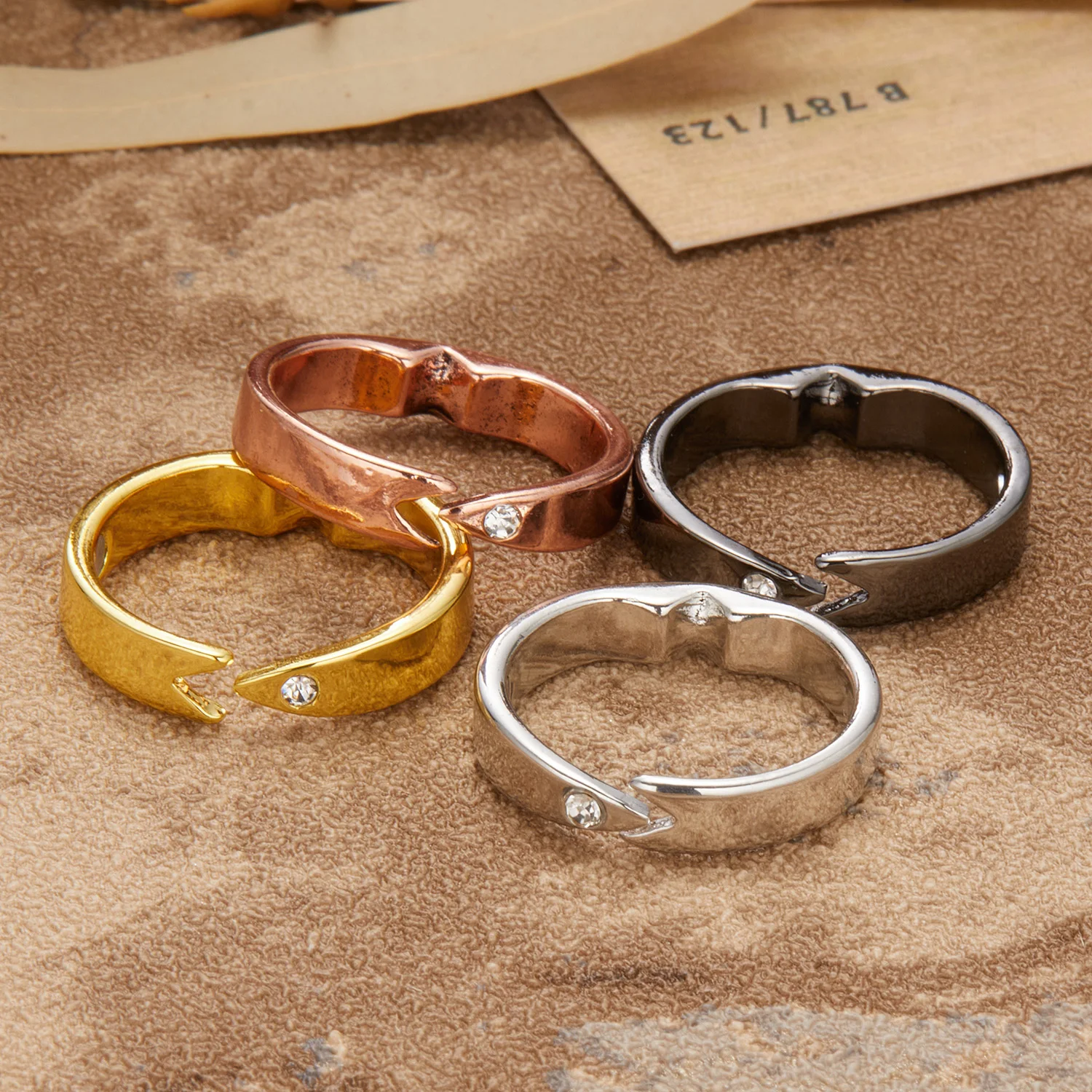 Magnetic Therapy Slimming Ring - Stylish Health & Wellness Jewelry