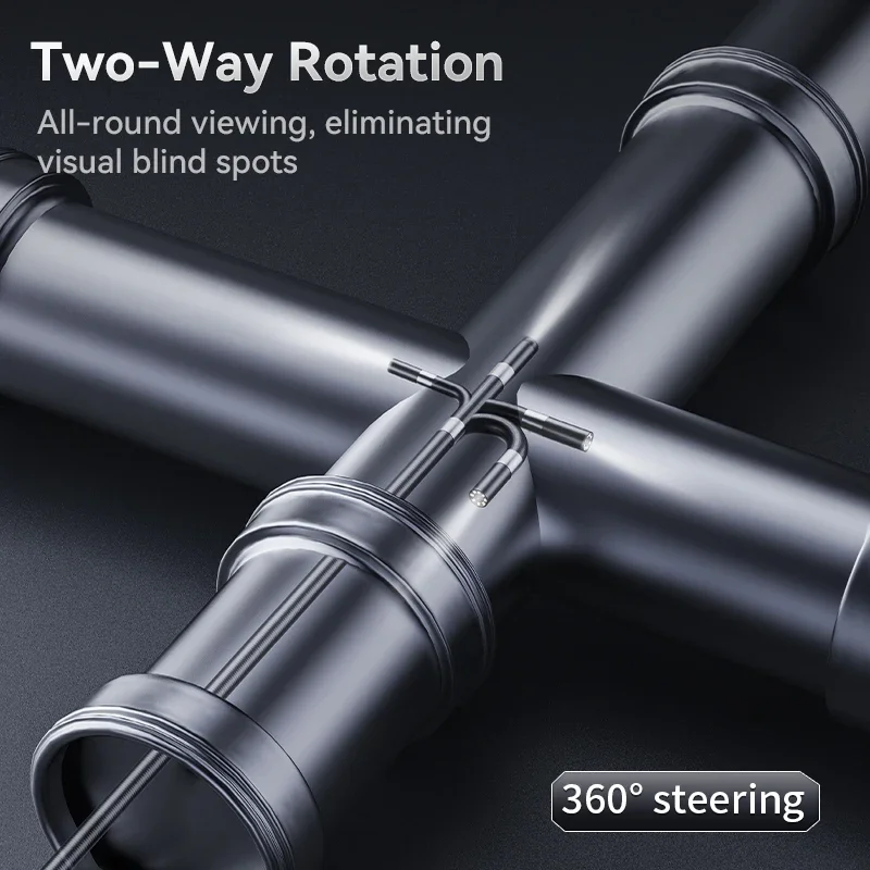 6/8mm 360° 1080P Industrial Rotary Endoscope Inspection Camera Rotation For Cars Inspection Device Android Iphone IOS Mobile 4