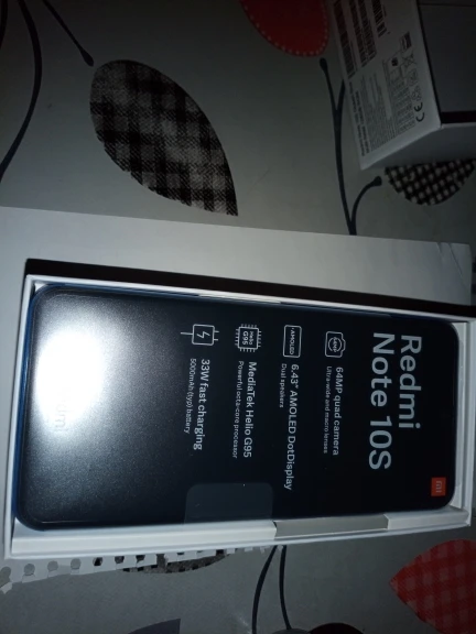 Global Version Xiaomi Redmi Note 10S Mobile 6GB 64GB /128GB G95 Octa Core 64MP Camera 6.43" AMOLED DotDisplay 5000mAh Battery