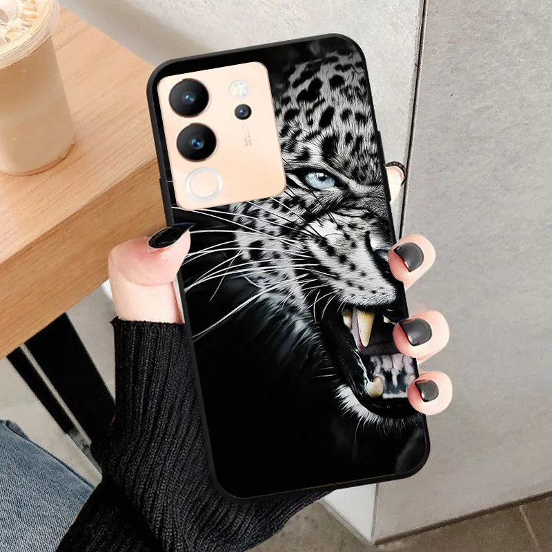 Sleek Black Soft Silicone TPU Protective Phone Case