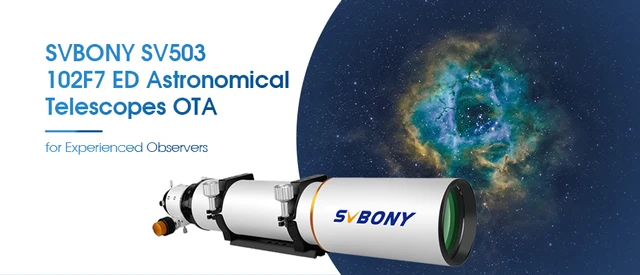 SVBONY SV503 Telescoop, 102ED/F7 Extra Lage Dispersie 