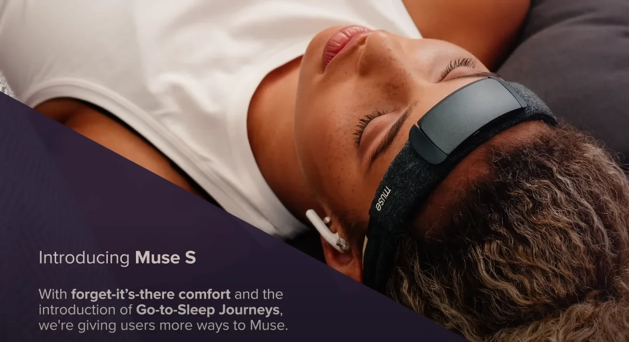 Muse S (Gen2) ヘッドバンド　ミューズ　最新機種（新品） バンド新品 MUSE S + Gen2バンド 脳波測定 瞑想 ミューズ S