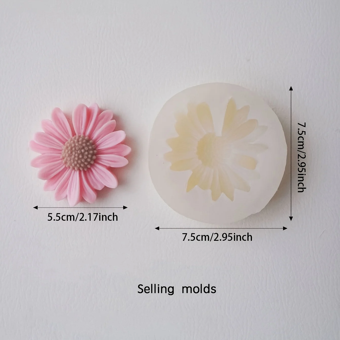 1pc Daisy Silicone Candle Mould Handmade Aromatherapy Candle DIY Silicone Mold Decoration Mould silicone mold silicone candle mold aromatherapy candle mold silicone candle molds candle mold