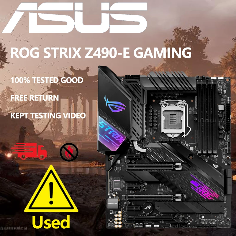 I7 10700k Asus Strix Z490e Z490 E Intel I7 10700k Ram Pack Gaming