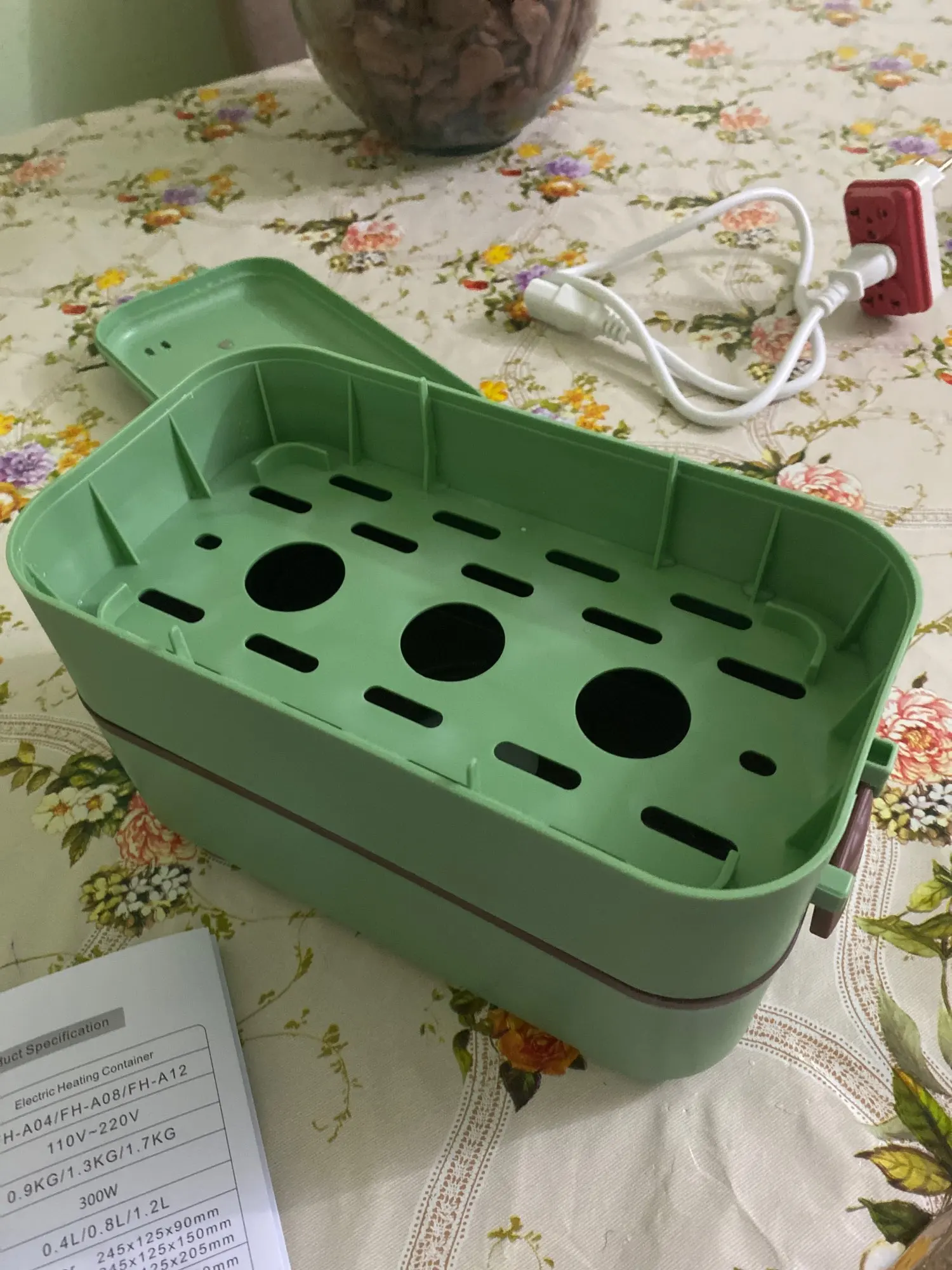 Attachment image review on Androf Lunch Box