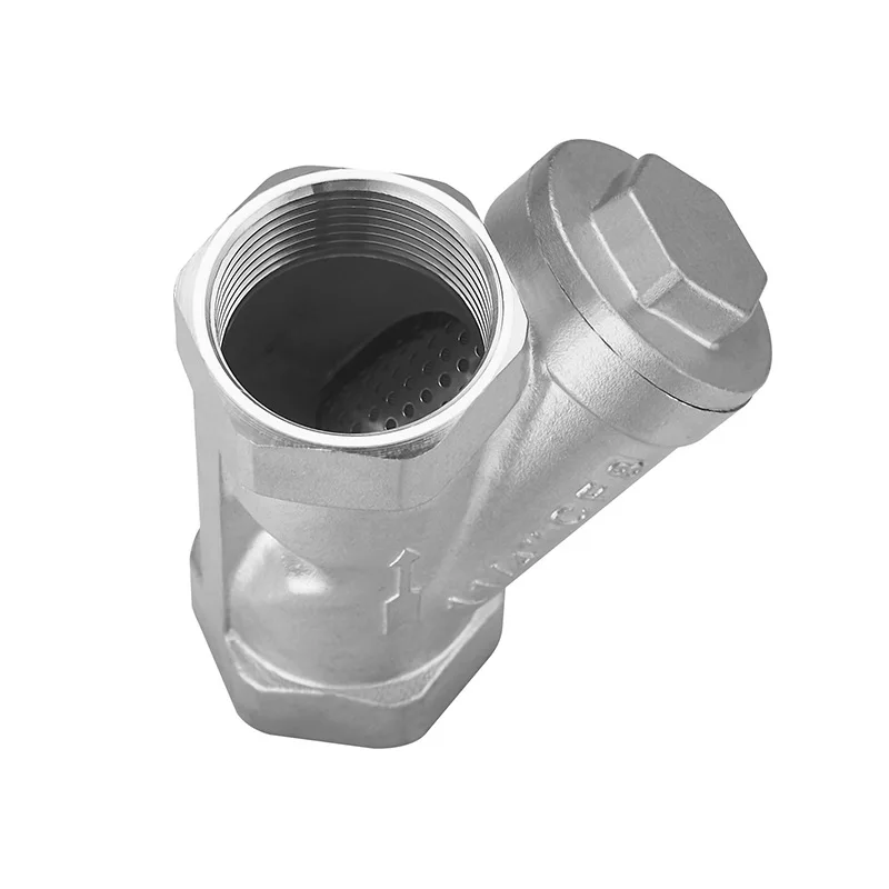 Y-Type Strainers Thread Female Thread Stainless Steel Filter Valve