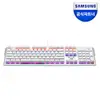 SAMSUNG삼성전자 LED 화이트 기계식키보드 청축 SPA-NKG1CUB