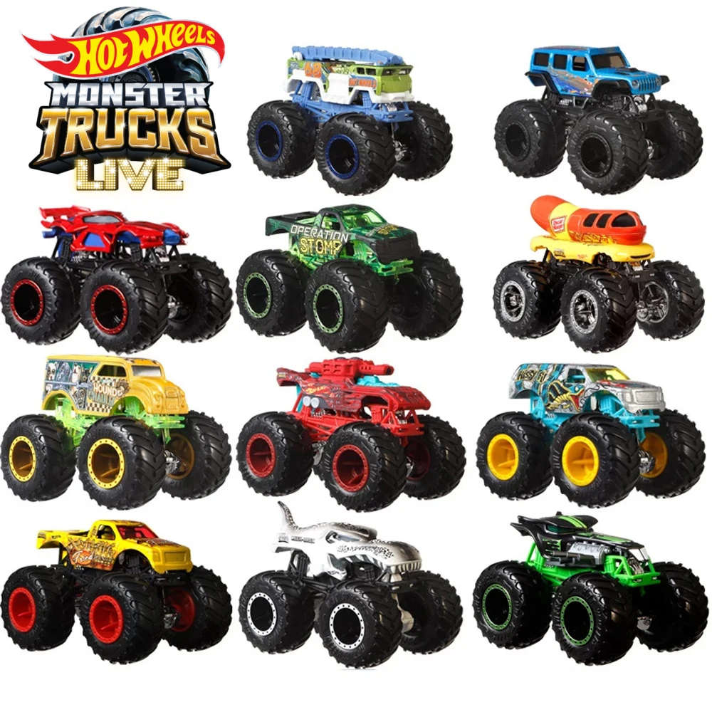 NEW MODELS 2021 HOT WHEELS MONSTER TRUCKS FYJ44 SCALE 1:64 ASSORTMENT  CHOOSE ONE