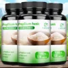 2538-7dc654.jpg Psyllium Husk Supplement - Natural Soluble Fiber - Improve Digestion and Relieve Bloating, Intestinal Health - 120 Capsules