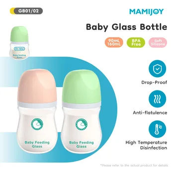 Glass Baby Feeding Bottle 1