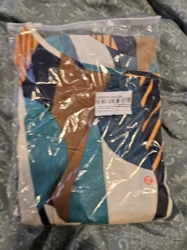 Women's Elegant Print Lace-Up Dress - Medium Length Summer Dress photo review