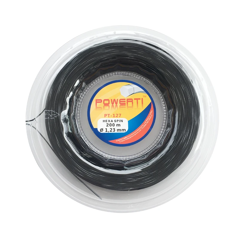 200m Hexagonal Tennis String Hard Line Polyester Line Angular Hexagonal Rotation Resistant