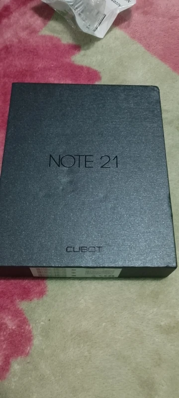 [World Premiere]Cubot Note 21 Smartphone 12GB+128GB 6.56"HD+Screen 90Hz Refresh Rate 5200mAh 50MP Rear Camera Smart Mobile Phone