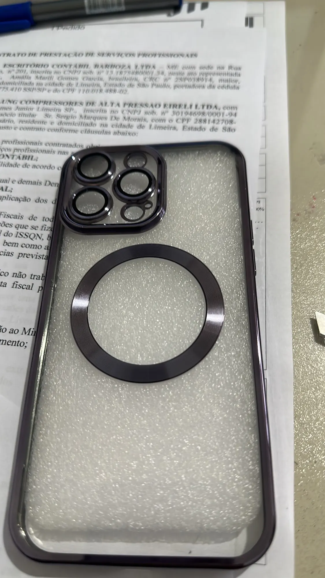 Luxury Transparent All-Around Protector Cover Case for iPhones photo review