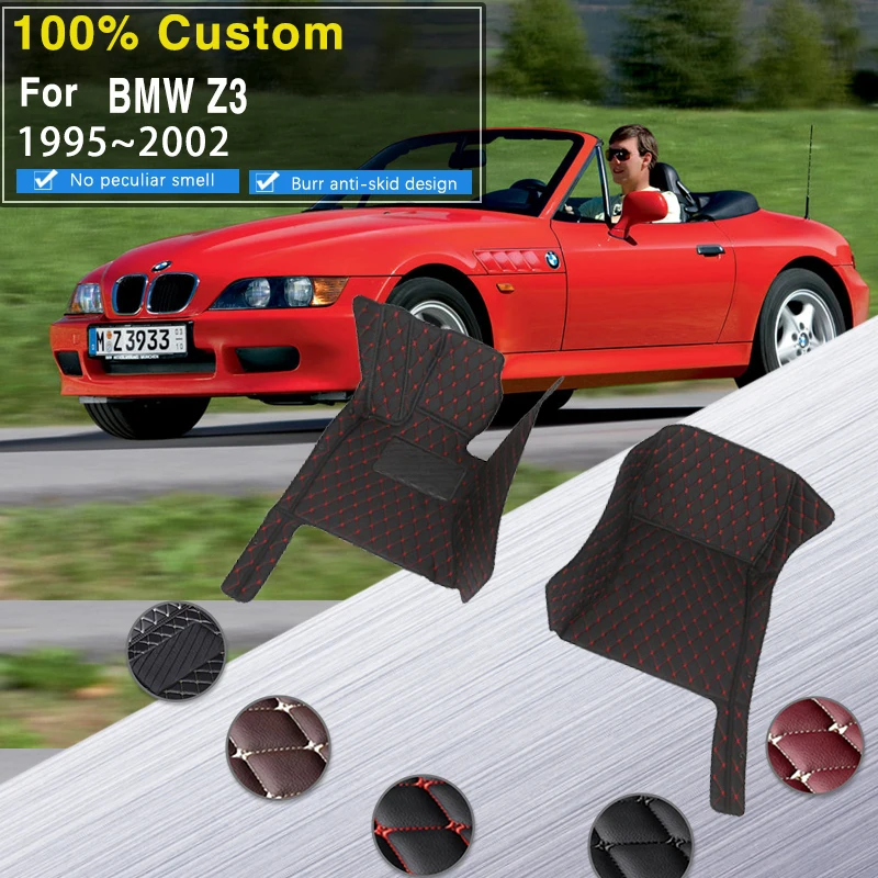 Auto Fußmatten Für BMW Z3 E36 7 8 1995 ~ 2002 Auto Anti-schmutz Pad  Teppiche Durable Pads teppiche Innen Teile Auto Innen Zubehör - AliExpress