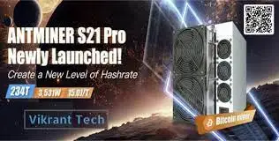

CR Buy 2 get 1 free Antminer S21pro 234 Ths
