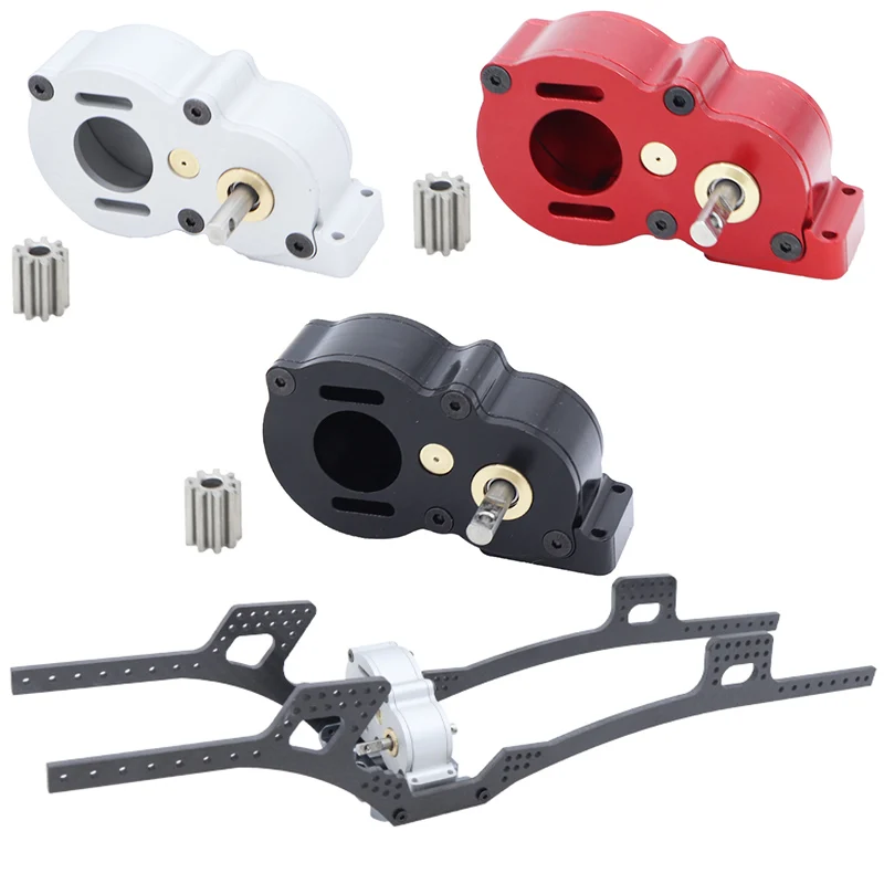 Complete Metal Gearbox Middle Transmission Box with Motor Gear for LCG