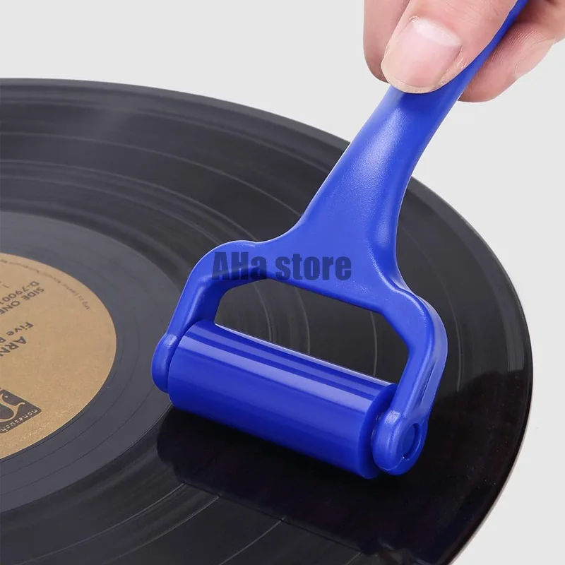 Record Cleaner Anti-Static Viscous Silicone Cleaning Roller for Vinyl Record, LCD Screen, Washable & Reusable, Dust Remover