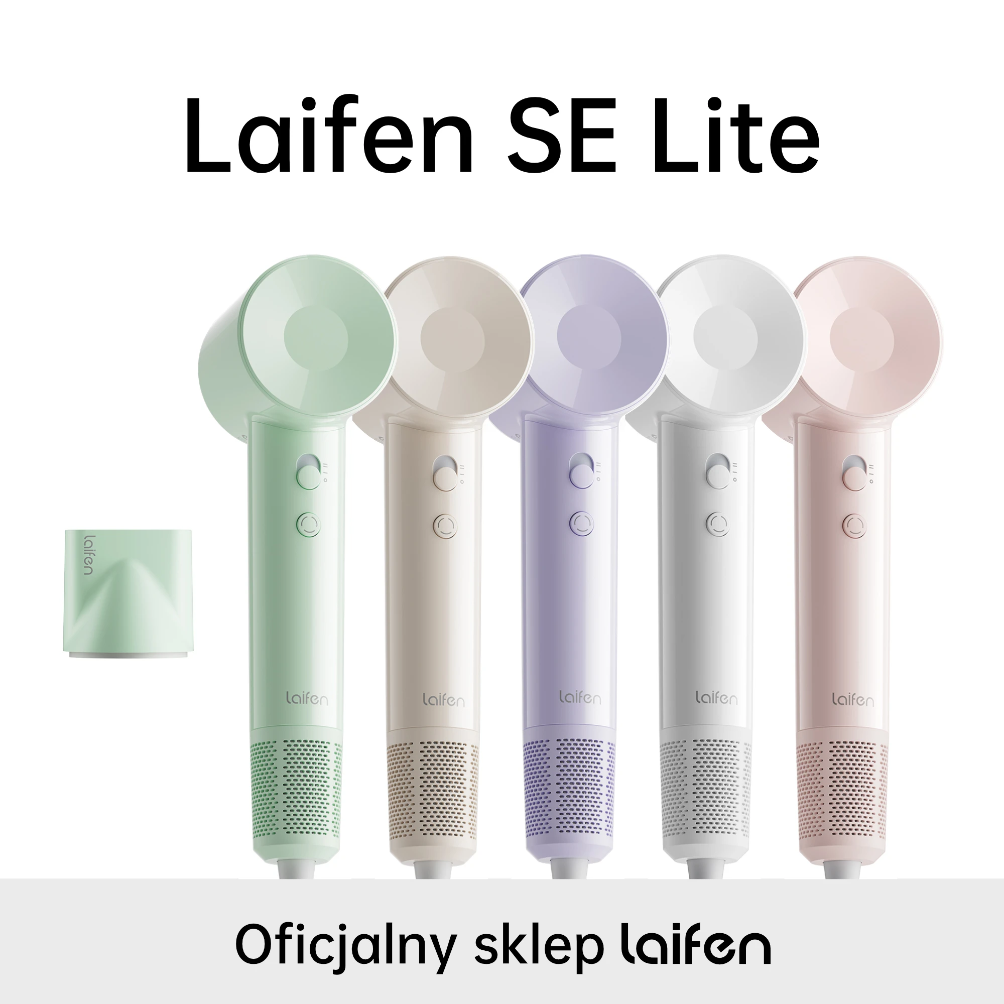 Laifen SE Lite イオン化ヘアドライヤー コンパクト、静か、強力
