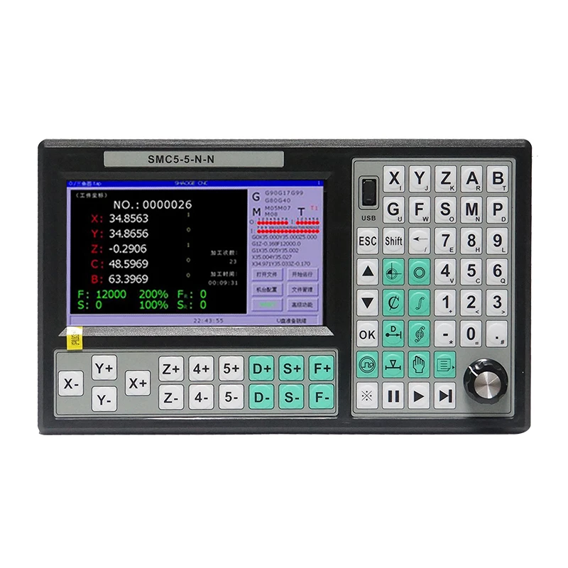 Cnc 5axis Stand Alone Motion Controller Offline Cnc Controller Smc55n