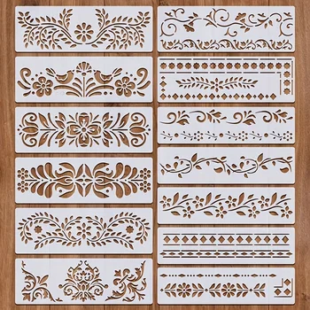 Border Pattern Stencil Set 1