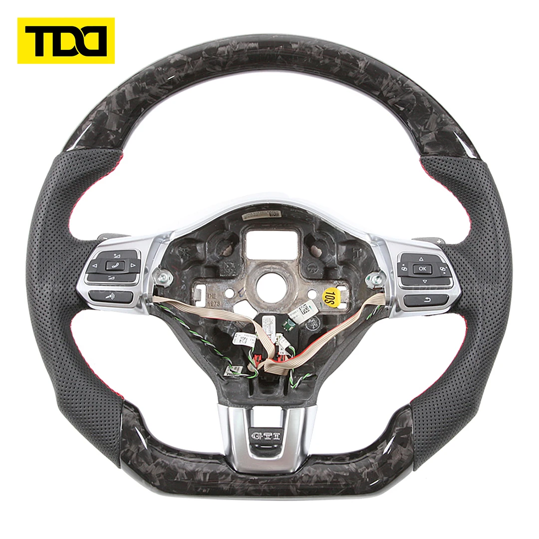 폭스바겐 골프 GTI MK6 용 TDD 탄소 섬유 스티어링 휠 코어