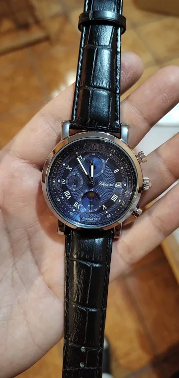Chenxi 976 Men's Leather Chronograph Quartz Watch - Luminous photo review
