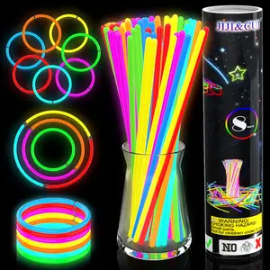 Barras Luminosas Fluorescentes, 100PCS Varitas Luminosas y Conectores  Reutilizables Varitas Luminosas Fluorescentes Pulseras Luminosas Para  Fiestas Formar Pulseras : .es: Hogar y cocina