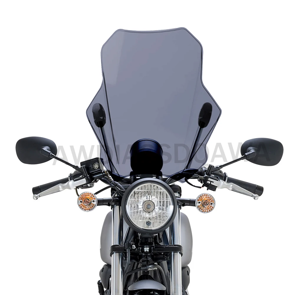 

KLIGHT125 Front Windscreen Windshield Screen Wind Shield Deflector Protector For KEEWAY K-LIGHT 125 KLIGHT 125 2018 - 2023