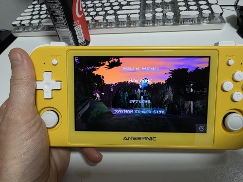 ANBERNIC RG505 Novo console de jogos portátil Android 12 System